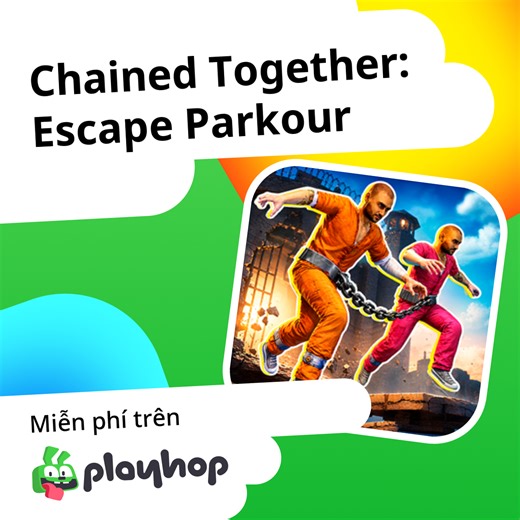 Chained Together: Escape Parkour: Chơi trực tuyến miễn phí trên Playhop