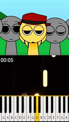 Tunner in Sprunkey Retake Alpha Ver. (Incredibox Sprunki) - Piano Tutorial