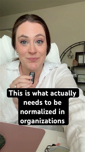 This is what really needs to be normalized