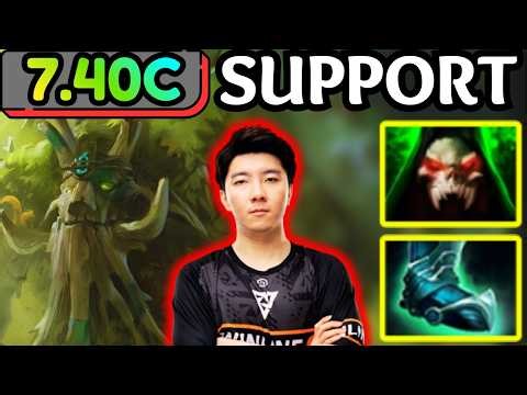 🔥 The GOAT ?! WHITEMON TREANT PROTECTOR Hard Support— Perfect Map Control & Saves 🔥 Dota 2 Support