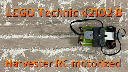 LEGO Technic 42102 B harvester RC Motorized