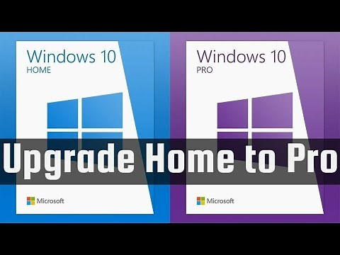 How to Upgrade Windows 10 Home to Pro with genuine Serial Key