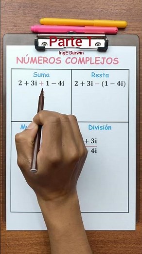 Addition of complex numbers 🫣✌️ #ingedarwin #mathematics