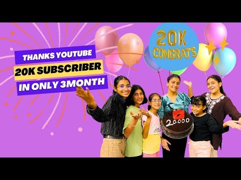 From Zero to 20K: Celebrating Our YouTube Milestone in Style!