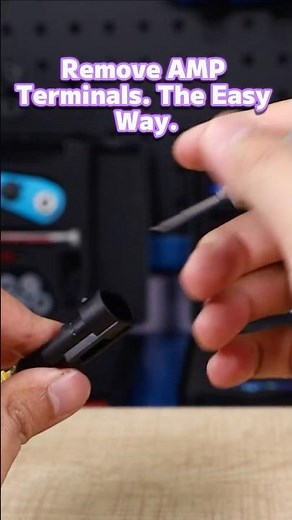 Remove AMP Terminals The Easy Way #tools #automotivetools #diy #repair
