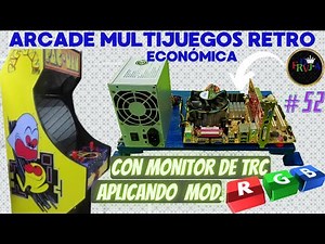 🕹️How to Build an Arcade Machine from Scratch with a TV Monitor #2
