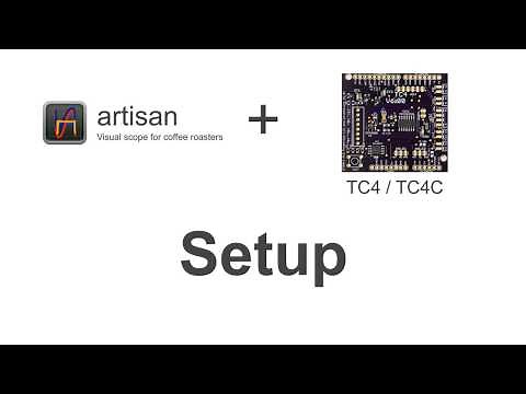 Artisan Roaster Scope - Setup for TC4