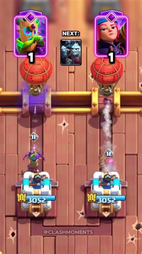 Dart Goblin Evo vs Firecracker Evo #clashroyale