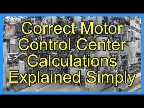 Correct Motor Control Center Calculations Explained Simply