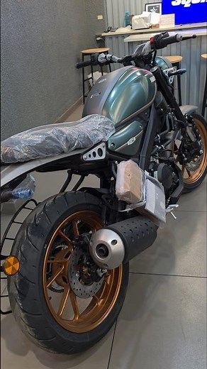 New 2025 Yamaha XSR 155 - Greyish Green Metallic
