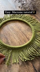 73K views · 904 reactions | Transform threads into art easy macrame DIY. ✨ #macrameart #handmadewithlove #macrame | Everything Macrame | Facebook