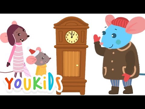 Hickory, Dickory, Dock. The Mouse Ran Up the Clock