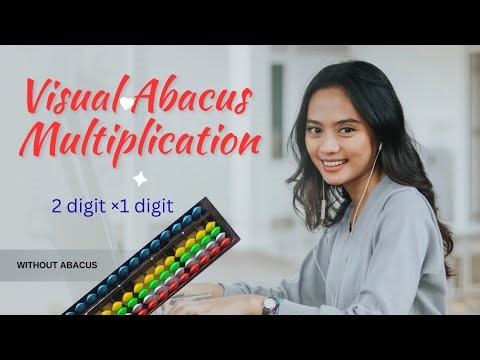 Mental Abacus Multiplication | Zippy Learning | Mental & Visual Abacus Drill #mentalabacus