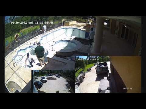 New Pool Finish, time-lapse - JewelScapes (Spring Water)
