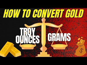 GOLD CONVERSION FROM TROY OUNCES TO GRAMS