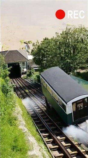 WARNING CCTV Funicular Railway Accident | Scarborough Funiculars