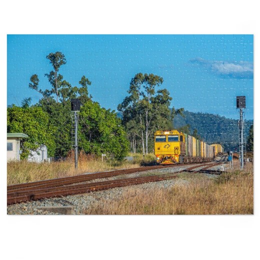 Australian Freight Train 500 Piece Jigsaw Puzzle - Etsy