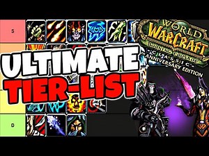 The Burning Crusade Classic Tier List - ALL Classes & Specs RANKED