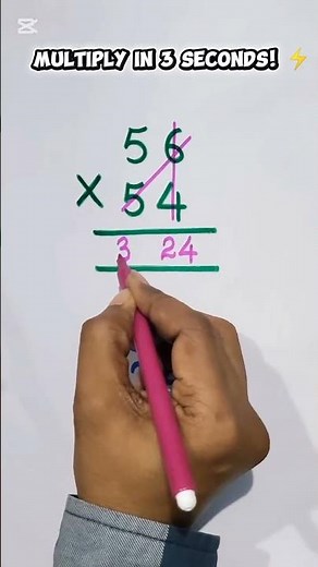 Secret Multiplication Trick: Solve 2-Digit Problems Instantly! ⚡️🧠