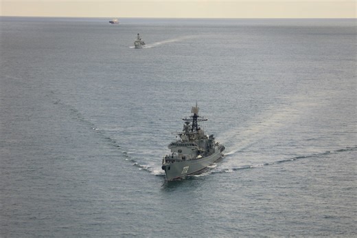 Putin’s WARSHIPS menace UK waters as Royal Navy musters HMS Iron Duke