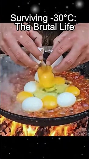 Surviving -30°C: The Brutal Life #snow