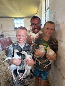 4.6K views · 119 reactions | Turkeys got an upgrade! | Clover Valley Farm | Facebook