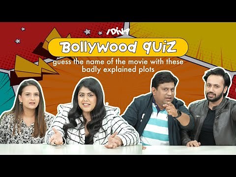 Bollywood Quiz - Guess the name of the movie with badly explained plots ft ‪@SukritiHere‬ | Idiva