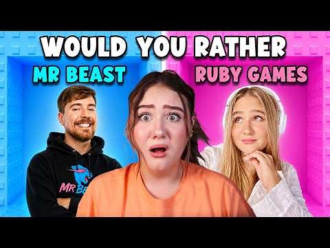 ROBLOX Would YOU Rather: YOUTUBER TOWER... (HARD!)