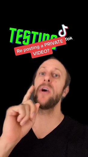 Testing TikTok - Private Video to Public? What happens??? #testingtiktok #business #marketing #growontiktok