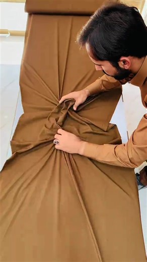 Our Prime Wash & Wear Caramel Brown Color Suit, Cash on Delivery for all Pakistan! #salarlegacy