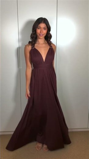Maroon Bridesmaid Dresses | Deep Red Burgundy Infinity Dress Color