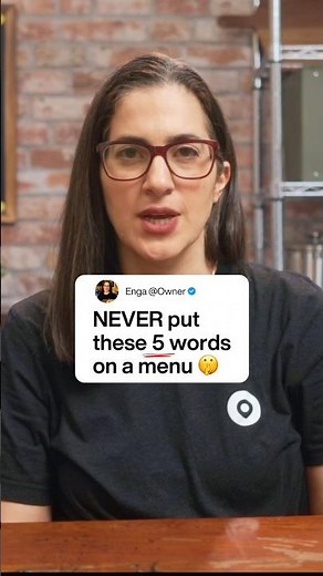 Never Put THESE Words On Your Menu