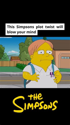 The Urban Herald on Instagram: "Wait until you hear about the craziest plot twist in Simpsons history. Martin Prince, the nerdy kid who's been getting bullied by Nelson for like 30 years? Turns out he's actually a 36-year-old undercover cop named Reggie with a whole family waiting at home. I'm not joking. In season 34's "Lisa the Boy Scout," they show Martin going home to his wife Doreen (who's pregnant, by the way) and taking off his backpack to reveal he's been working undercover at Springfiel