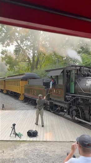 Hoop Orders with U.S. 152 ft. ‪@SaginawValleyRailfan‬ #steamlocomotive #huckleberry #hooporders