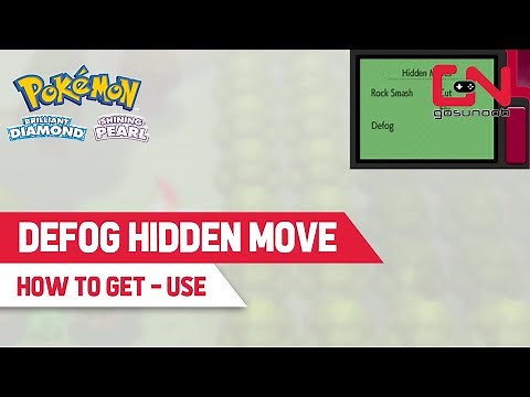 "DEFOG" HM Location in Pokémon Brilliant Diamond and Shining Pearl - How to Use Defog