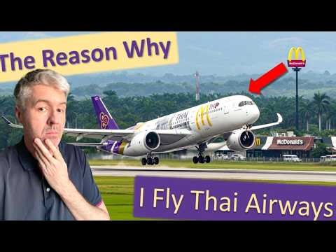 The McDonald's Of The Sky? Thai Airways A350 Business Class in 2025