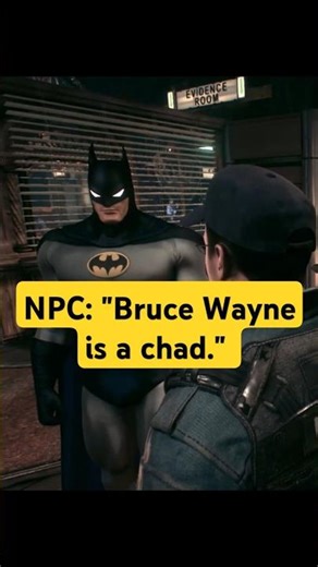 How NPCs react to Batman's Identity