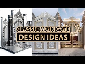 Classic Main Gate Design Ideas 2025 | Iron Gate Designs | Blowing Ideas