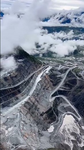 Porgera Open Pitt mining #porgera