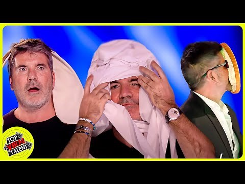 Simon Cowell's FUNNIEST MOMENTS On Talent Shows 🤣