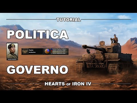 Hearts of Iron IV Tutorial ITA Politica e Governo