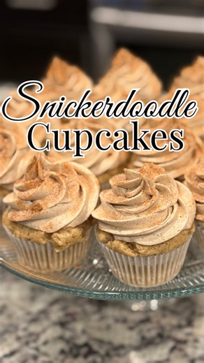 These Snickerdoodle Cupcakes were a last-minute bake that turned into one of my new favorites. I made them the night before school started for a fellow teacher’s birthday, using only pantry staples — and they turned out so good. They’re soft, moist, and full of warm cinnamon flavor, with a subtle cinnamon-sugar swirl and the most incredible salted cinnamon buttercream. I’m not usually a big frosting person, but that little pinch of salt completely won me over. These cupcakes are cozy, simple, an