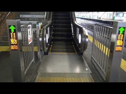 【エスカレーター】JR長岡駅 ホームエスカレーター