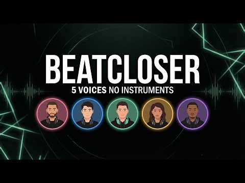 5 Voices, No Instruments. The Future of Acapella Trap | Beatcloser - No More