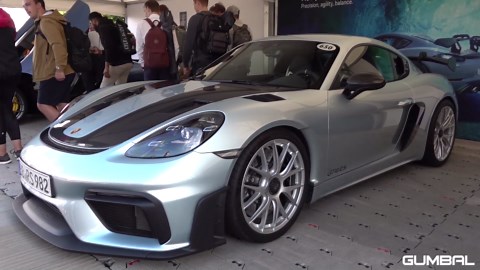 Porsche 718 GT4 RS - Full Throttle Sounds