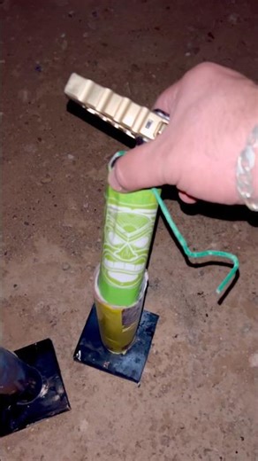 Tiki Bomb 🧨💣 Going 🆙 #shorts #fireworks #pyro