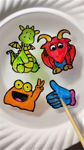 Baby Dino's 🦕 Magic Not Working 🥴 6k Likes plz 🙏🏻#shorts #floatingpen #art #tindin