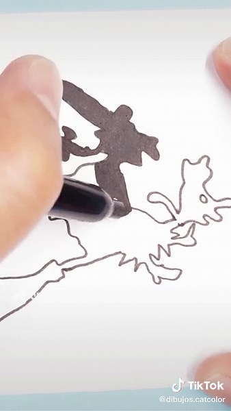Cómo Dibujar Una Bruja Fácil Para Halloween