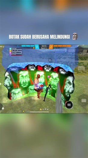 bald has tried to protect #botakff #freefireindonesia #freefireshorts