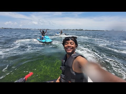 Jetski ለመጀመሪያ ጊዜ in miami